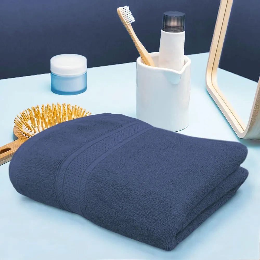 Luxe Home Cotton Bath Towel 450 GSM Quick Dry Large Size Bathroom Towels for Men & Women, Home, Kitchen, Gym, Spa